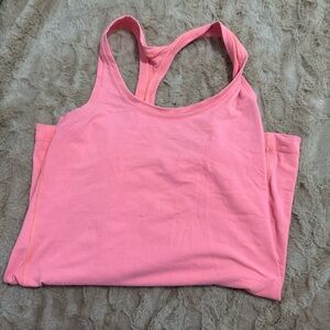peachy pink lululemon full length cool racer back 2